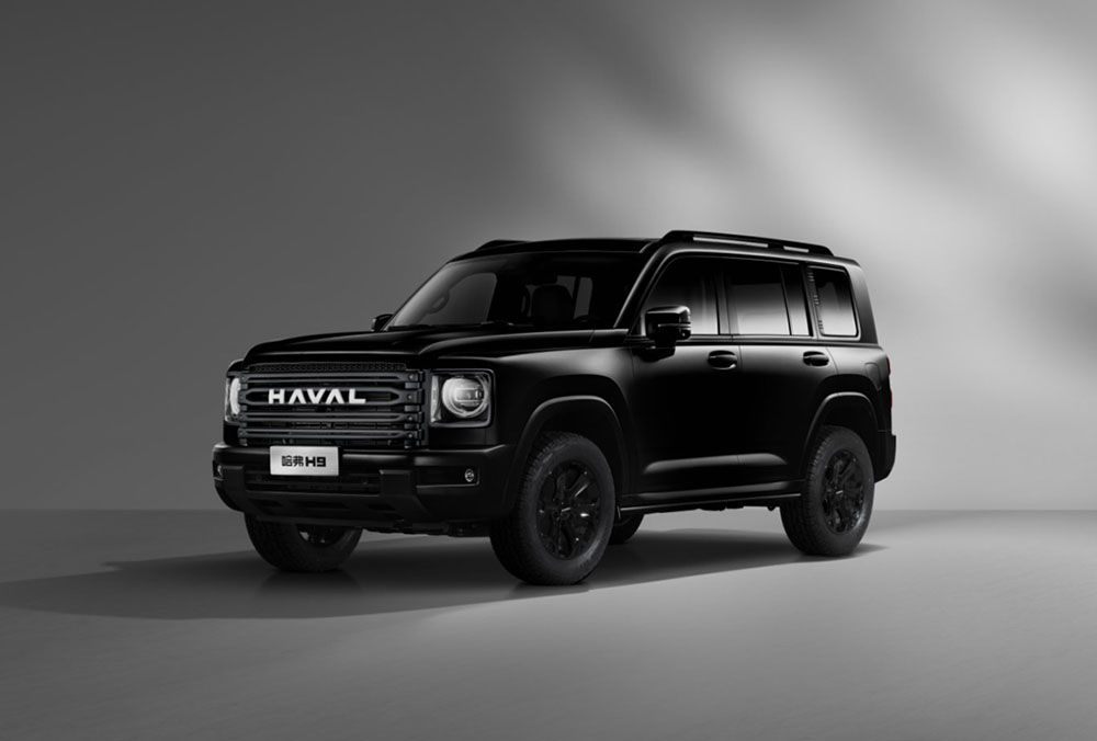 哈弗H9勇士版限时21.49万起，黑化后更硬更野了