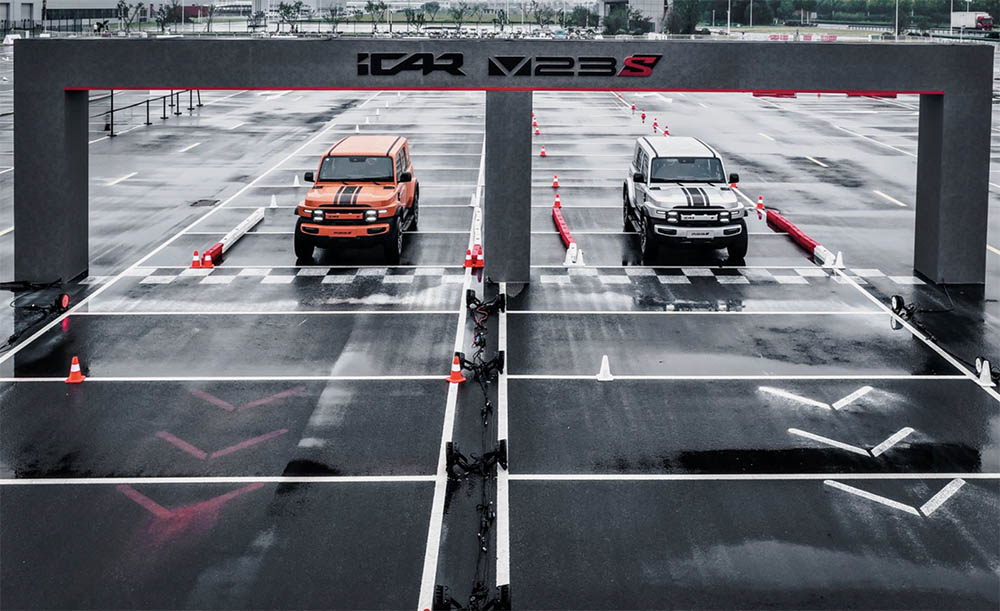 方盒子也飙赛道？iCAR超级V23家族的“不务正业”有点酷