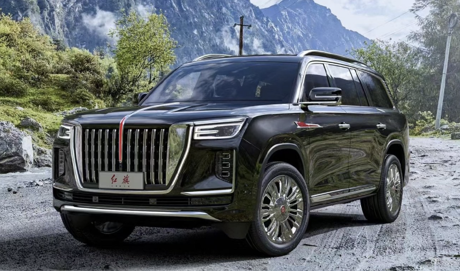 红旗顶级豪华SUV曝光，气势不输库里南，配4.0T V8+空气悬架